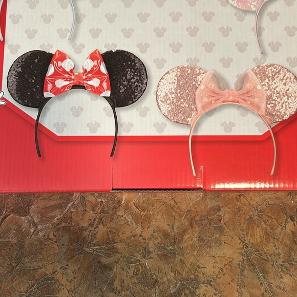 Disney Minnie Mouse set of 5 all new ears - Picture 9 of 11